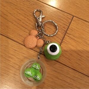 Tokyo Disney mochi keychain brand new